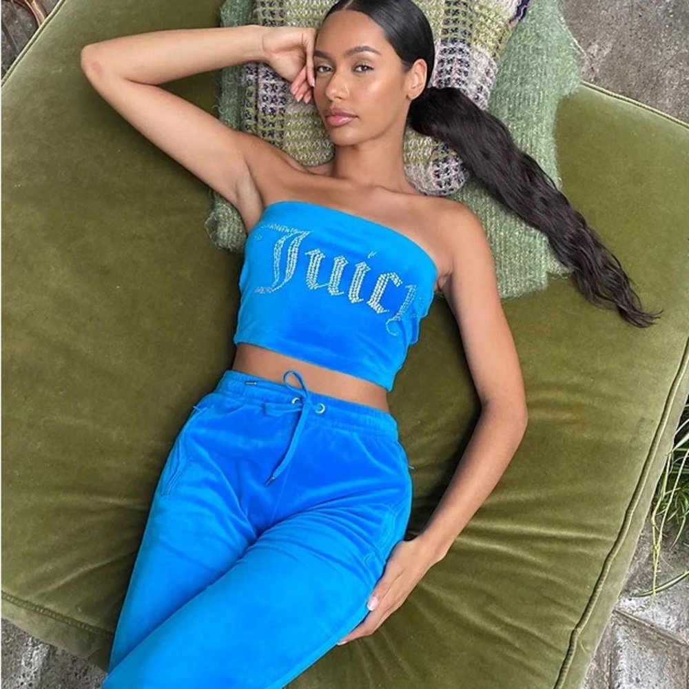 Urban outfitters blue juicy couture track suit